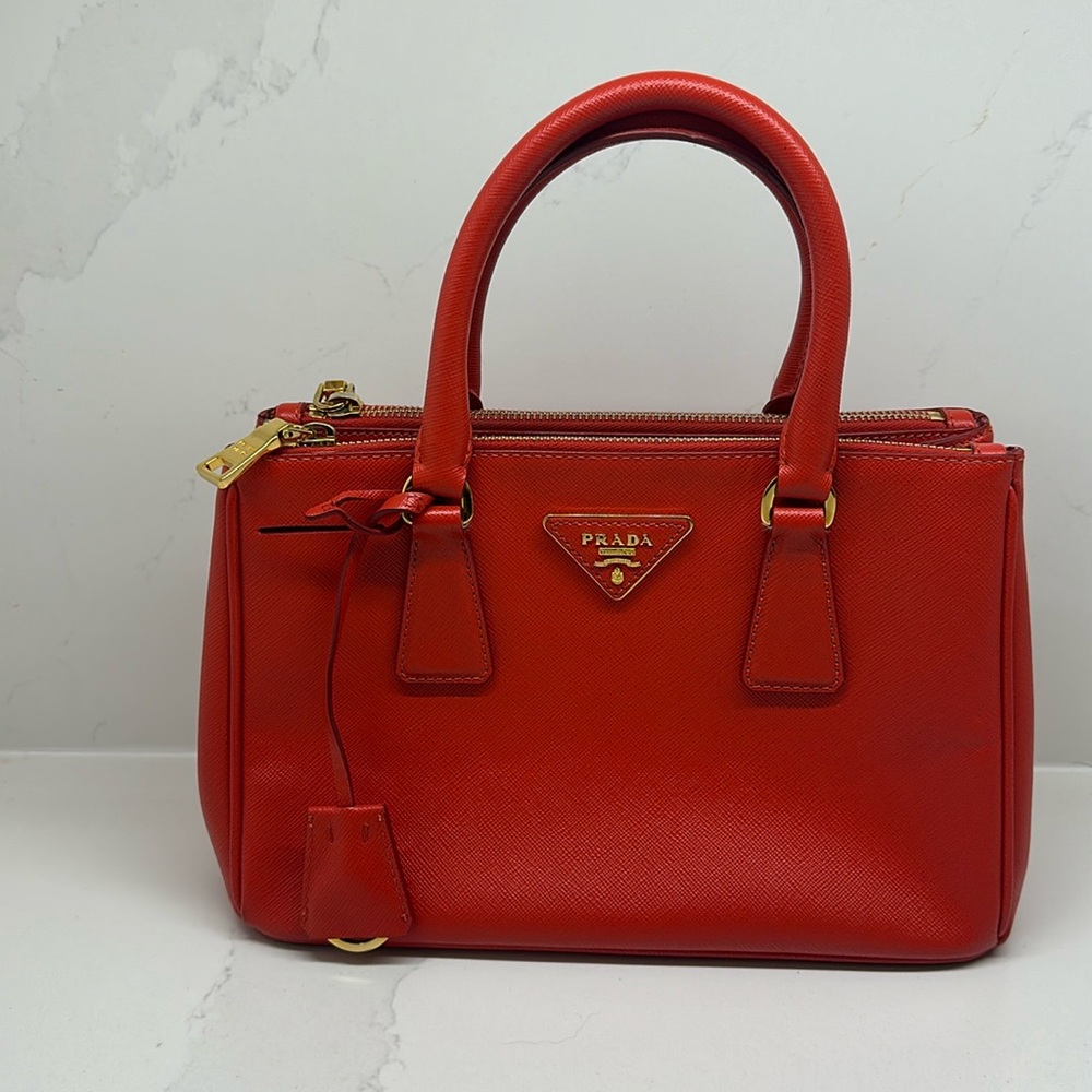 PRADA SAFFIANO MINI TOTE BAG